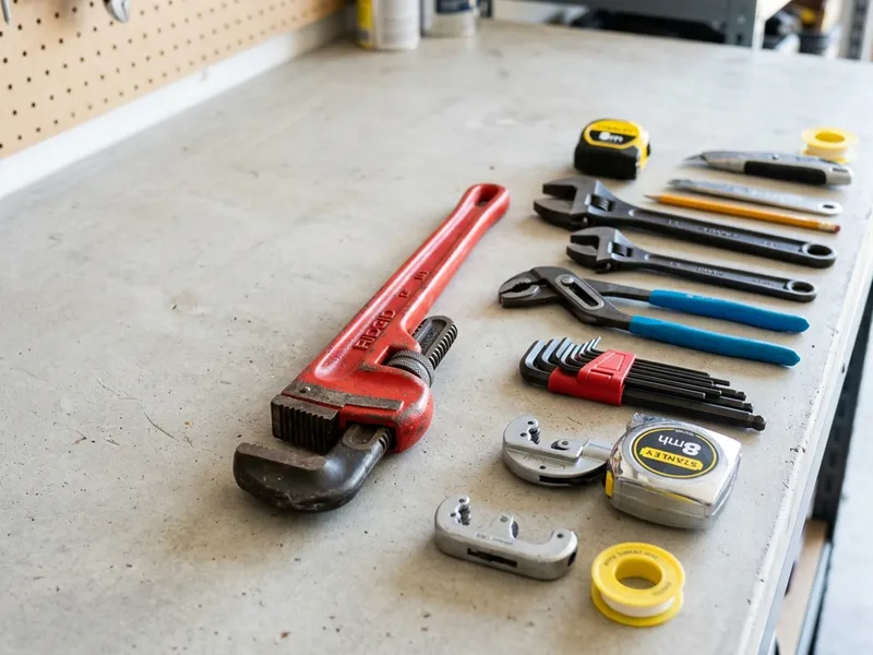 Professional plumbers in Wann, OK equipped with top-tier tools for residential and commercial plumbing services.
